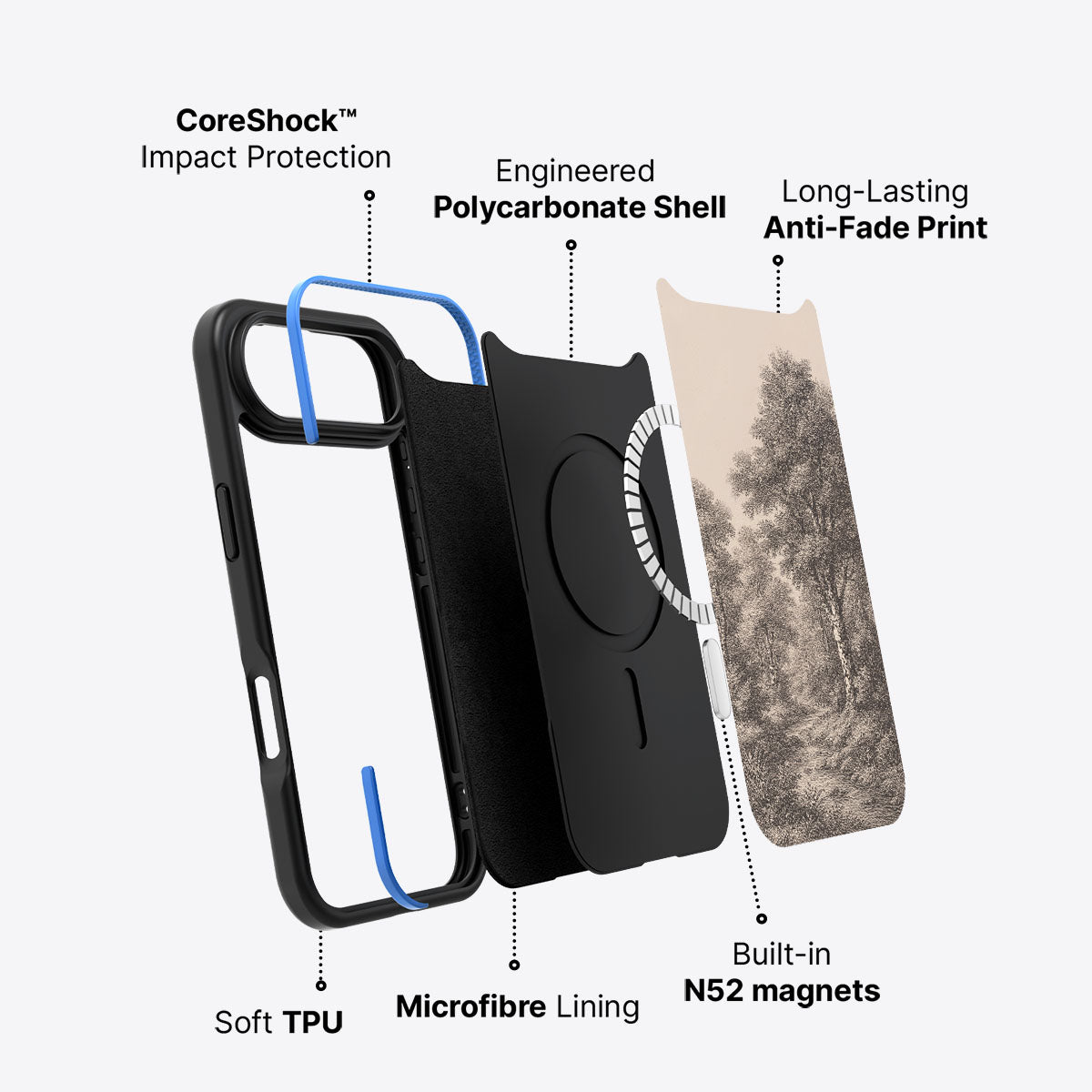 Woodland - iPhone 17 Air Case #case type_core (magsafe)