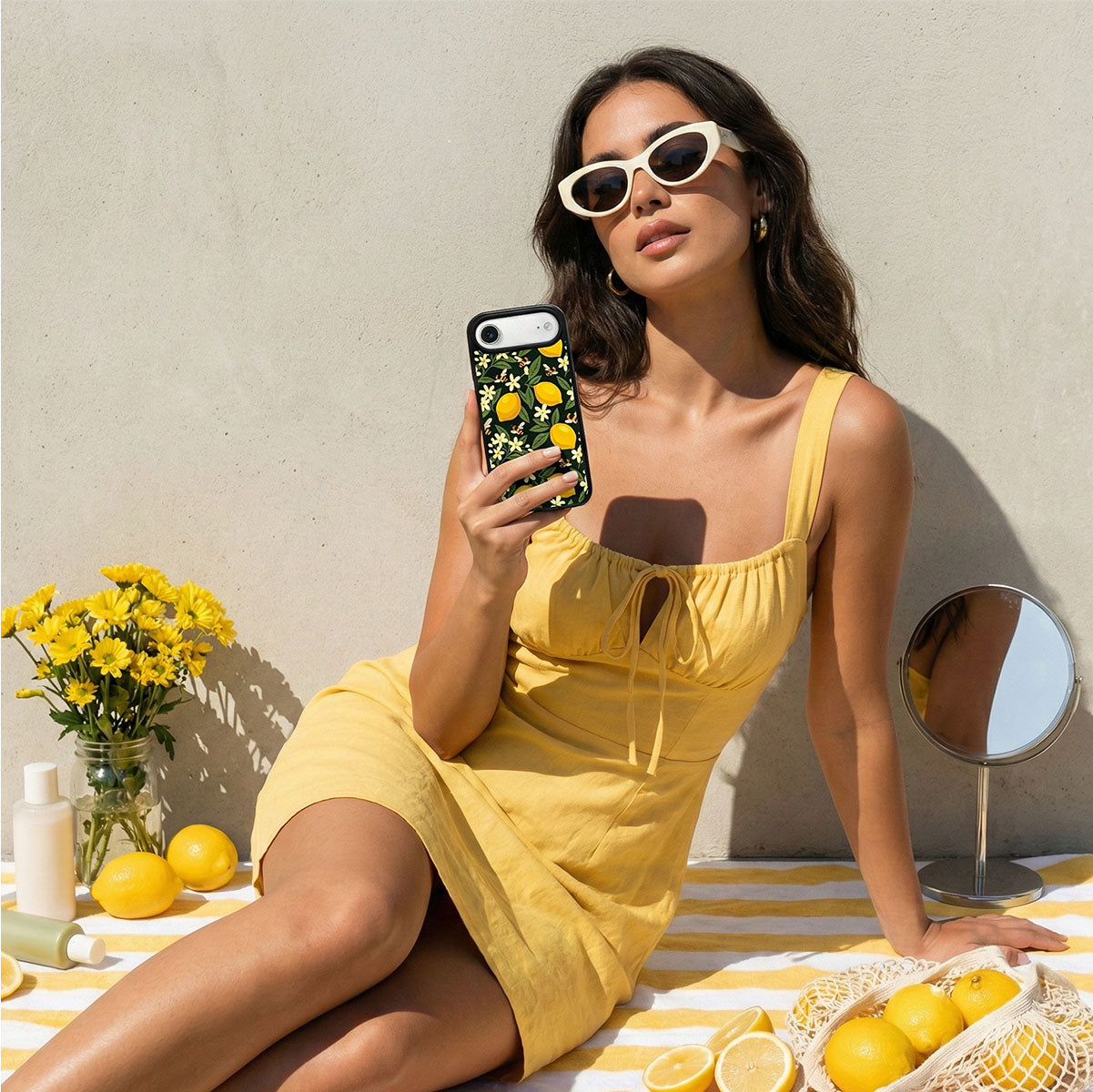 Lemon and Bees - iPhone 17 Air Case