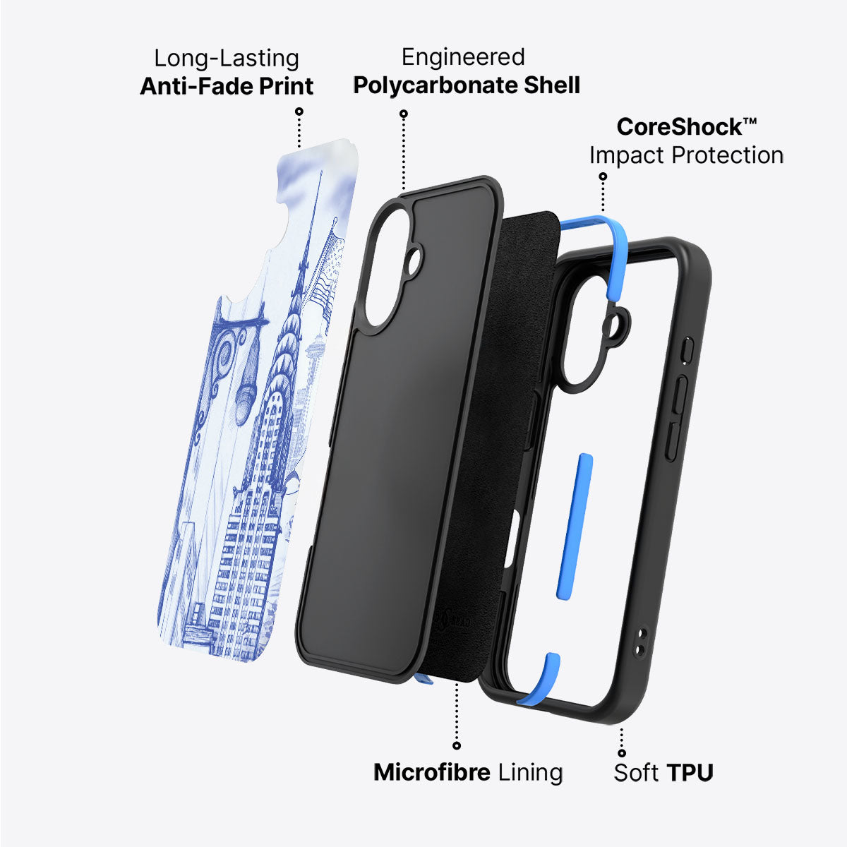 American Dream - iPhone 17 Case #case type_core (non magsafe)