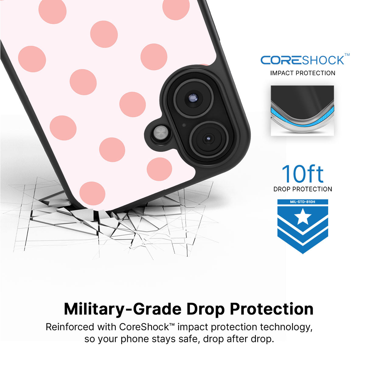 Blush Pearl - iPhone 17 Case #case type_core (magsafe), #case type_core (non magsafe)