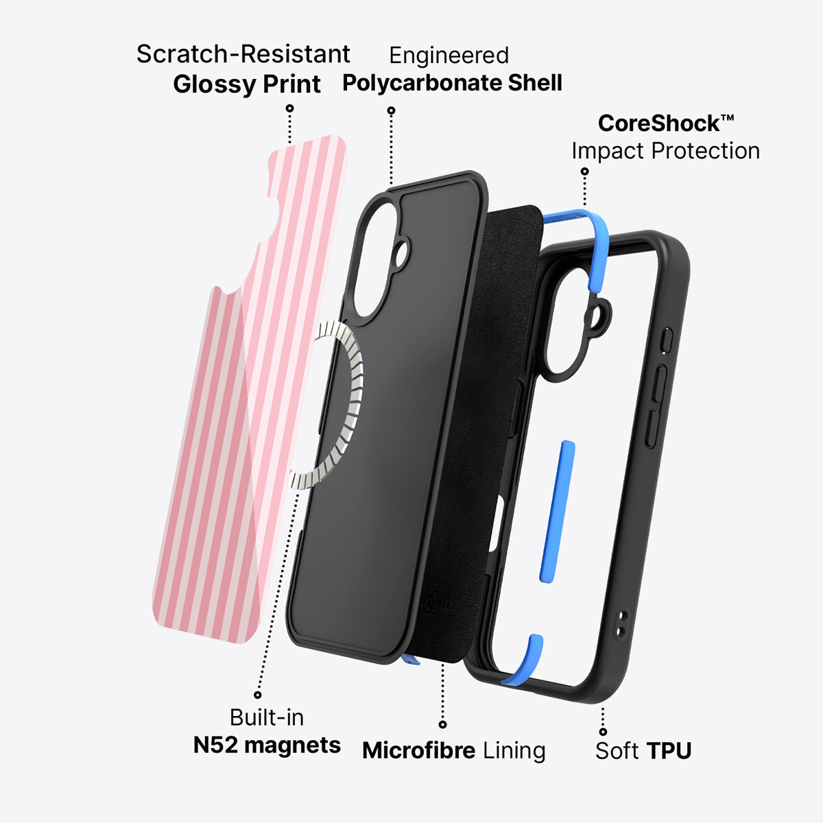 iPhone 17 case construction – Cabana phone case