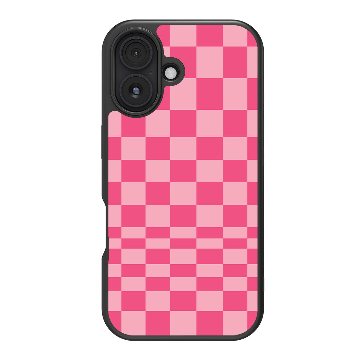 Candy Check design back view – iPhone 17 case