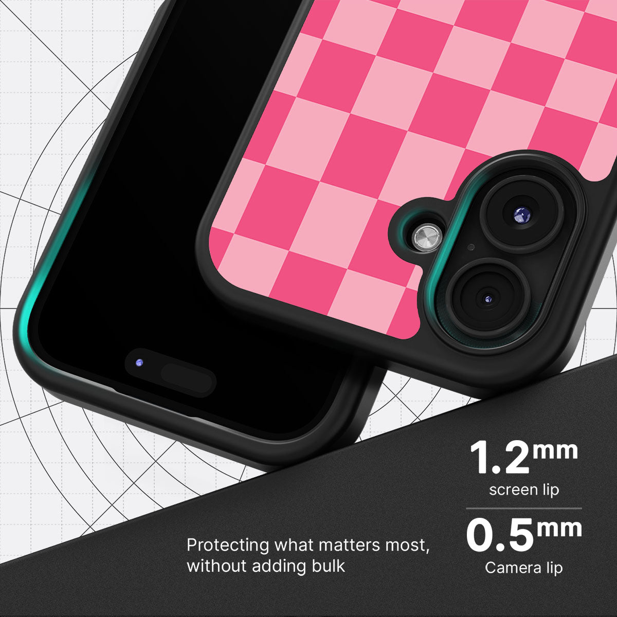 Candy Check slim iPhone 17 phone case
