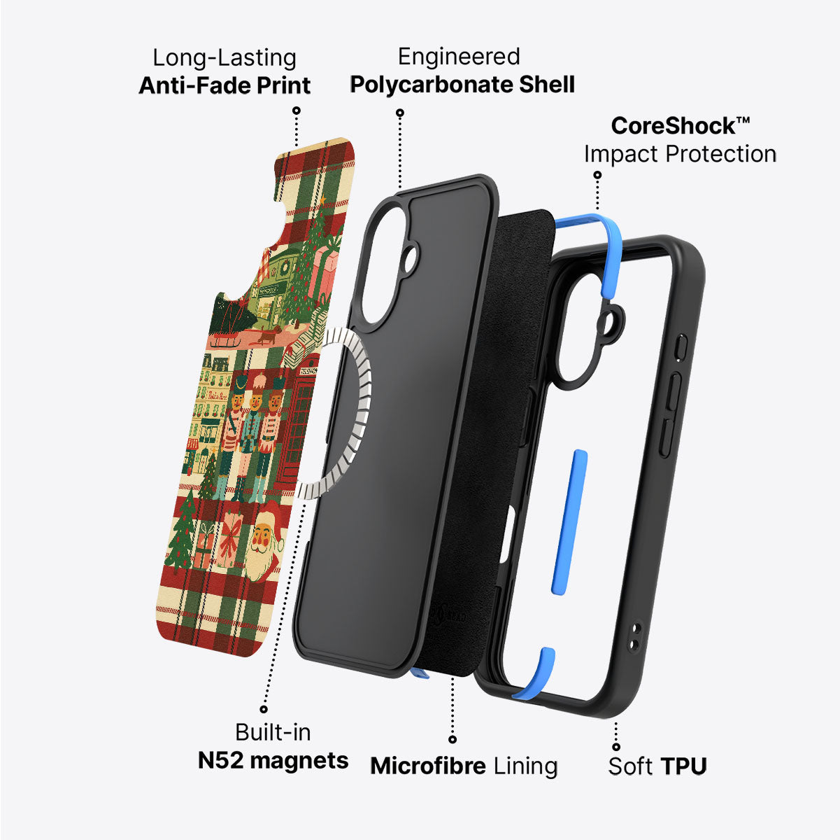 Christmas Joy - iPhone 17 Case #case type_core (magsafe)