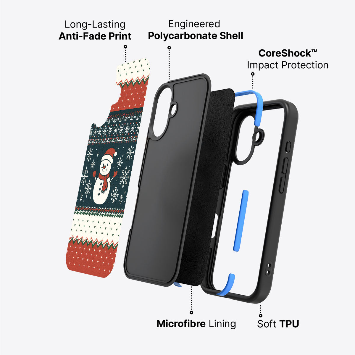 Cozy Christmas - iPhone 17 Case #case type_core (non magsafe)