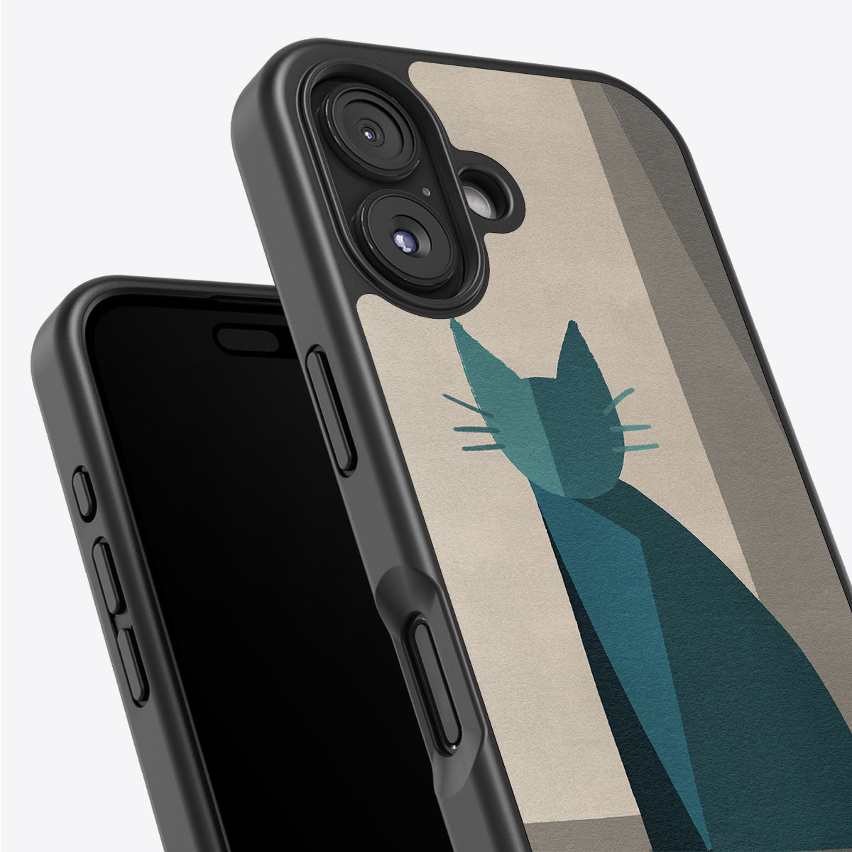 Cubist Feline - iPhone 17 Case #case type_core (non magsafe)