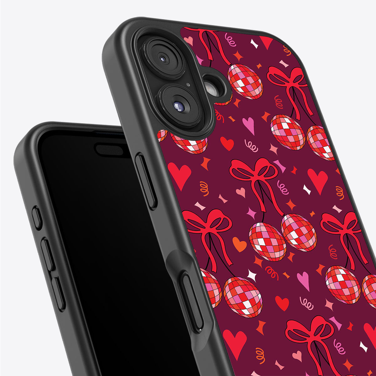 Disco Cherries - iPhone 17 Case #case type_core (non magsafe)