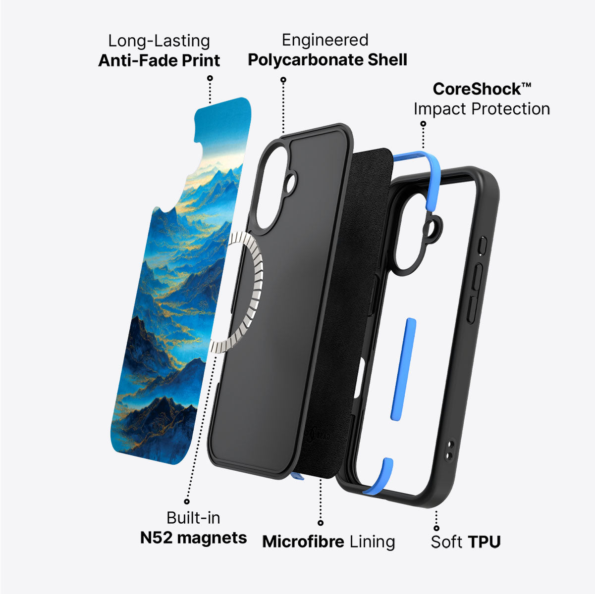 Ethereal Dawn - iPhone 17 Case #case type_core (magsafe)