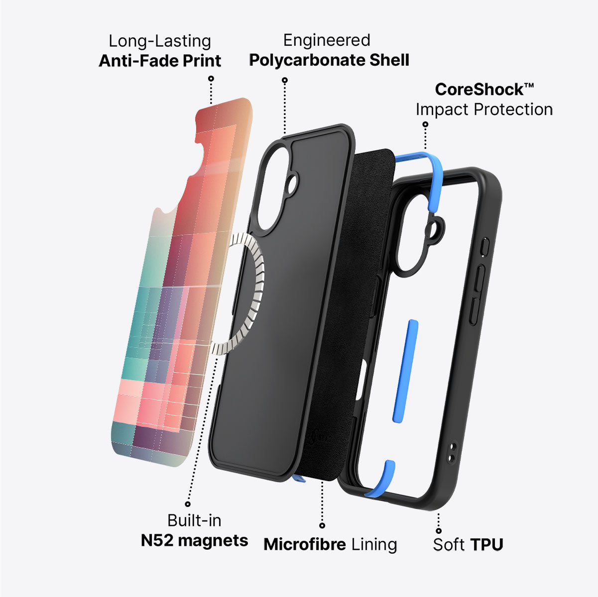 Fibionacci Play - iPhone 17 Case #case type_core (magsafe)