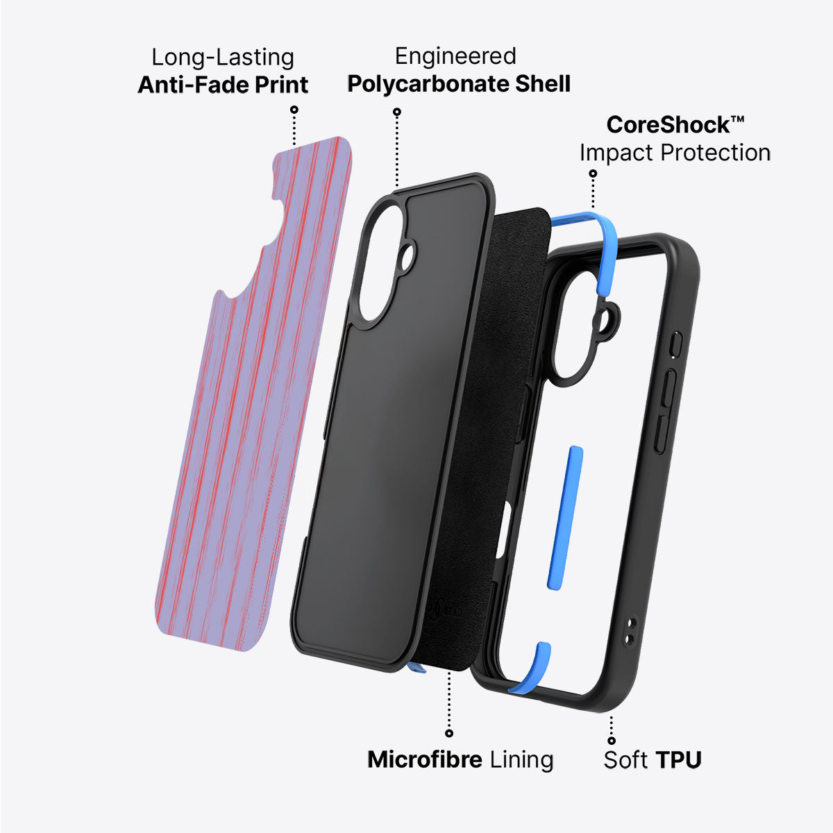 Flare Guns - iPhone 17 Case #case type_core (non magsafe)