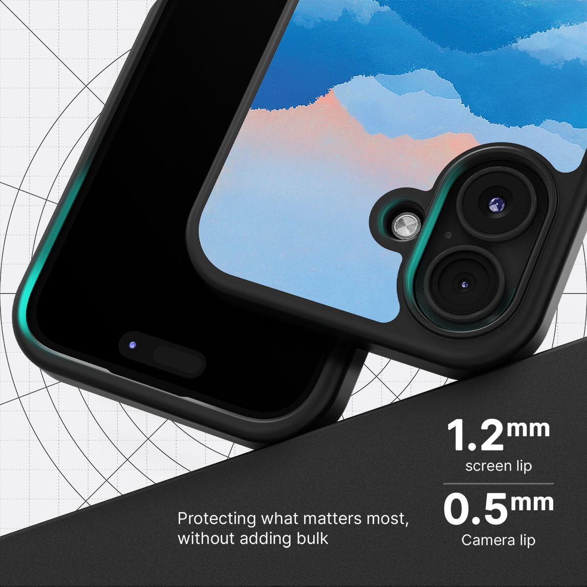 Globe Trotter slim iPhone 17 phone case
