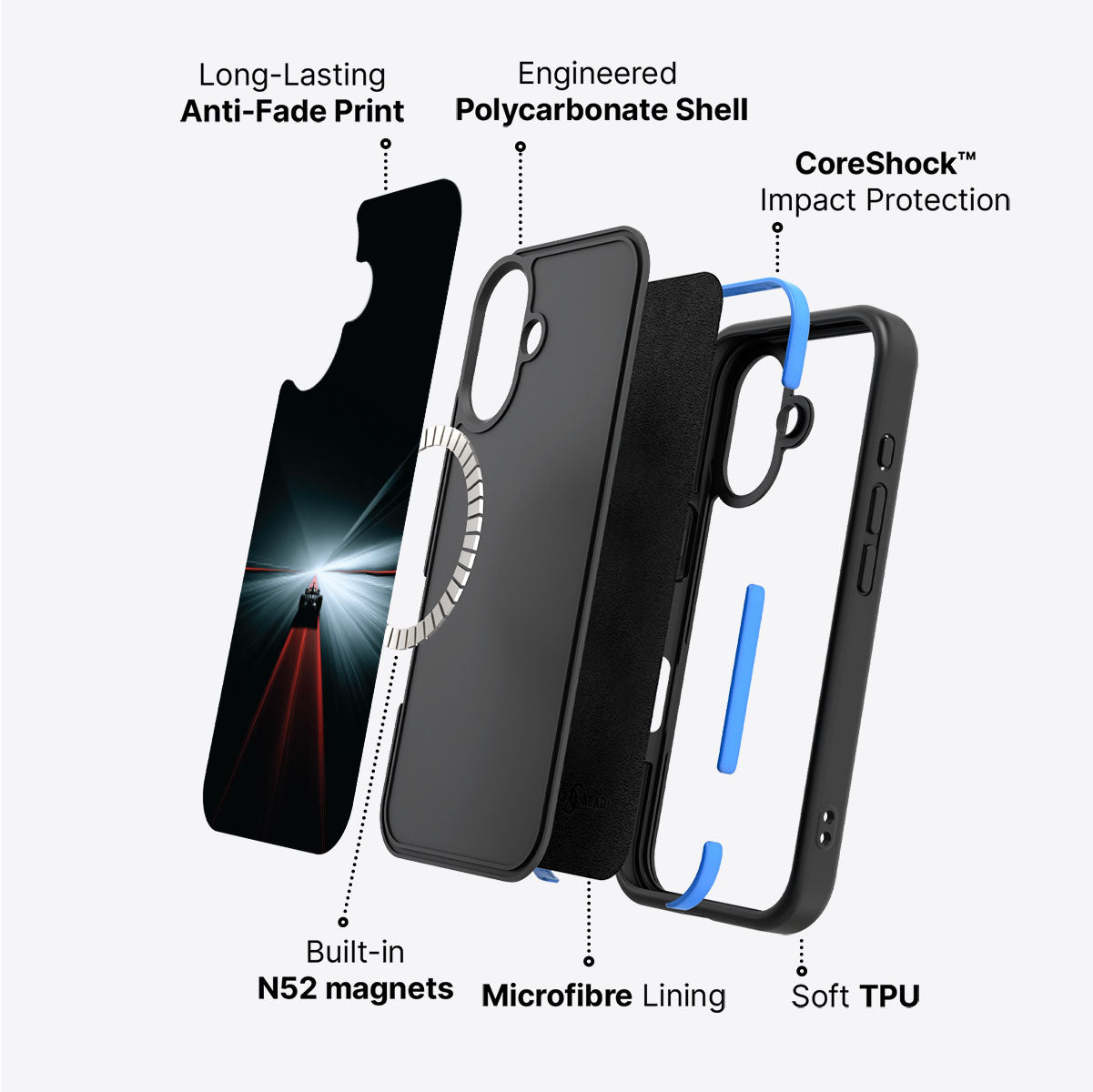 He's Flying - iPhone 17 Case #case type_core (magsafe)