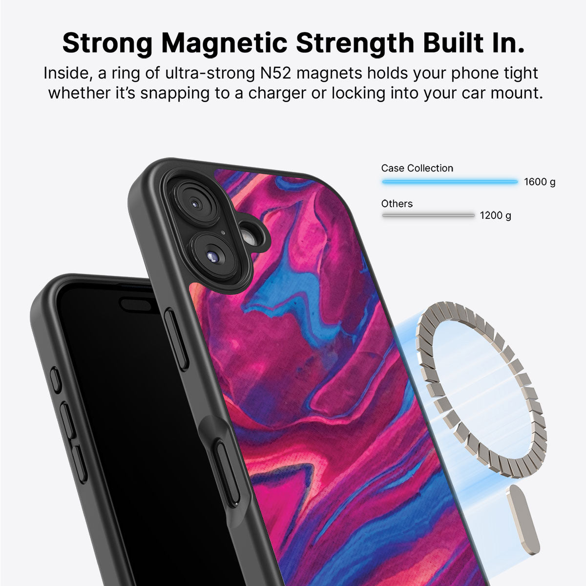 Luminous Lava - iPhone 17 Case, #case type_core (magsafe)