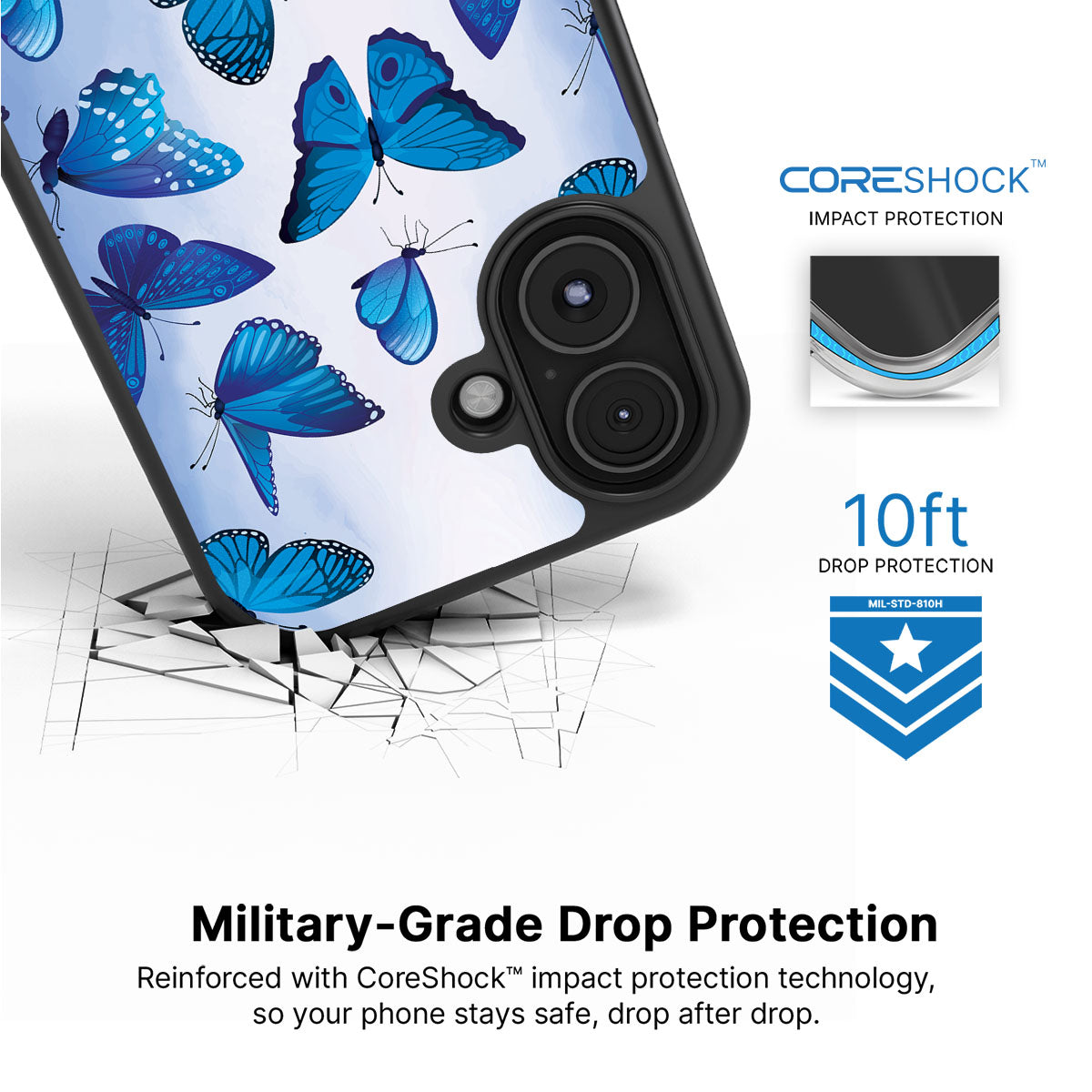 Magic Butterflies - iPhone 17 Case