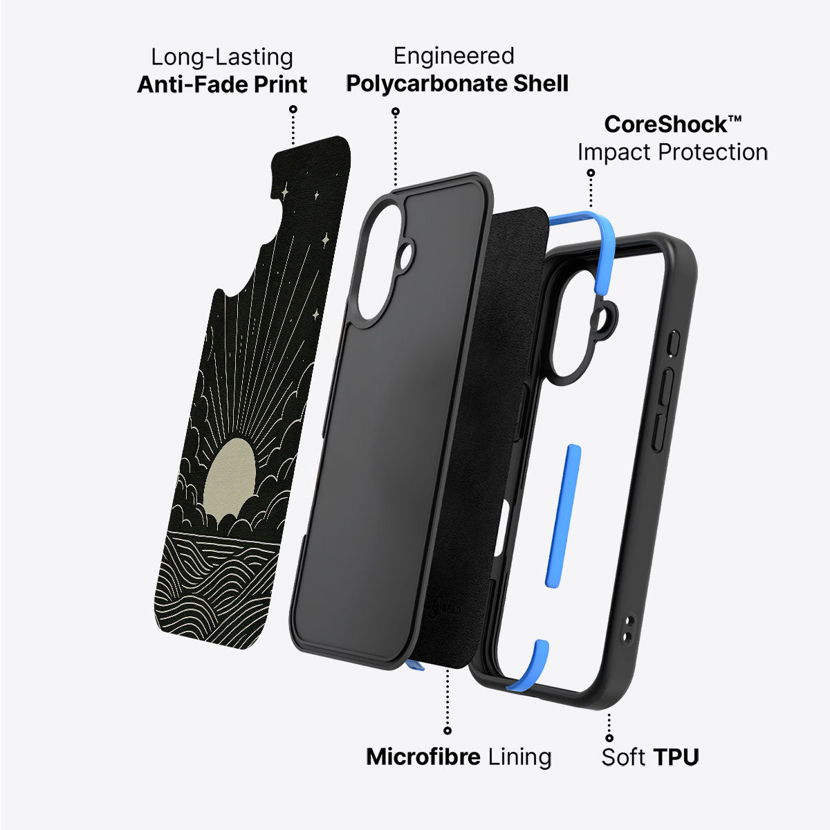 Moon Energy - iPhone 17 Case #case type_core (non magsafe)