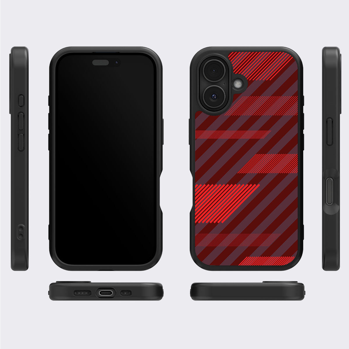 Orange Twill Play - iPhone 17 Case #case type_core (magsafe), #case type_core (non magsafe)