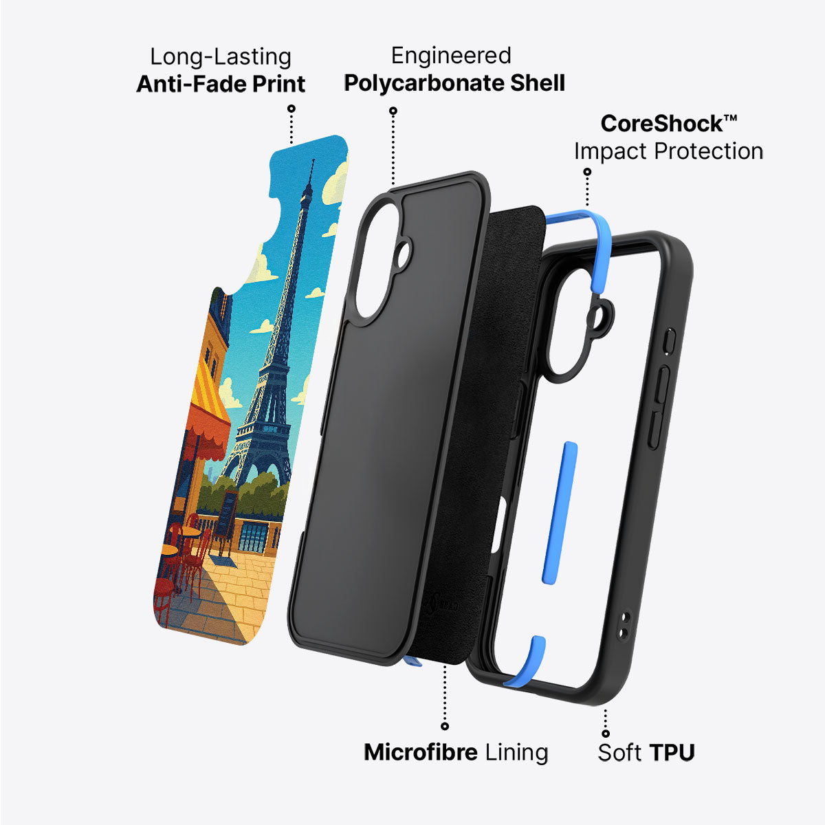 Paris - iPhone 17 Case #case type_core (non magsafe)