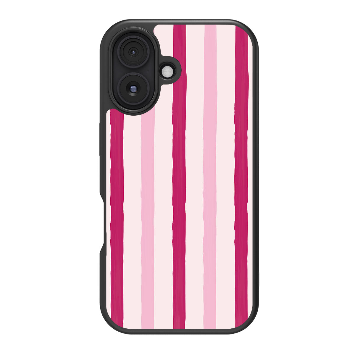Pink Watercolor Stripes - iPhone 17 Case #case type_core (magsafe), #case type_core (non magsafe)