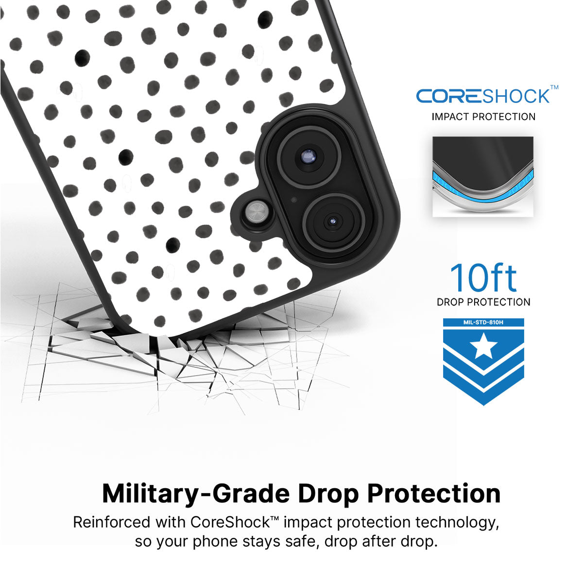 Polka Play - iPhone 17 Case #case type_core (magsafe), #case type_core (non magsafe)