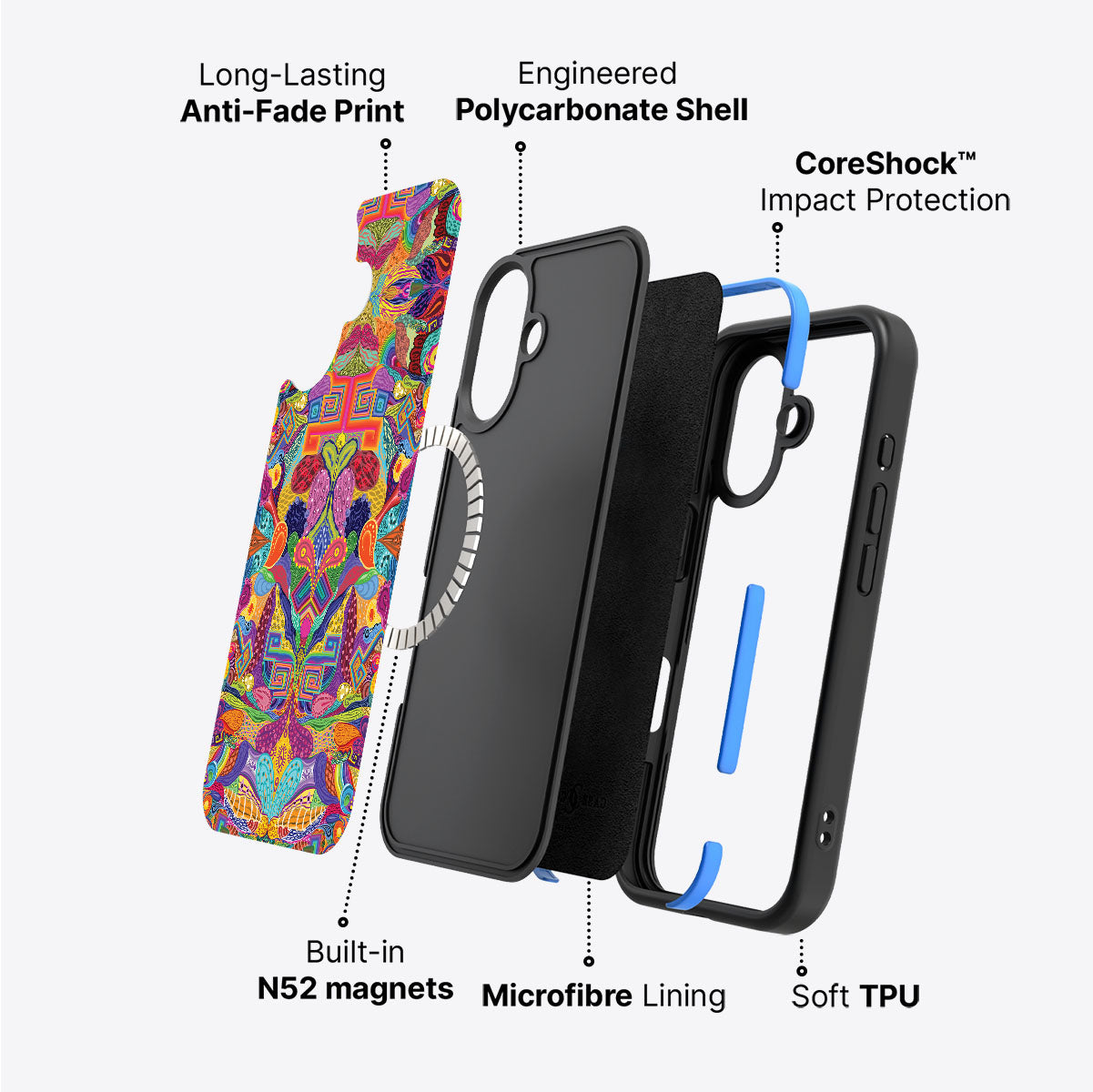 Psychaedellic - iPhone 17 Case #case type_core (magsafe)