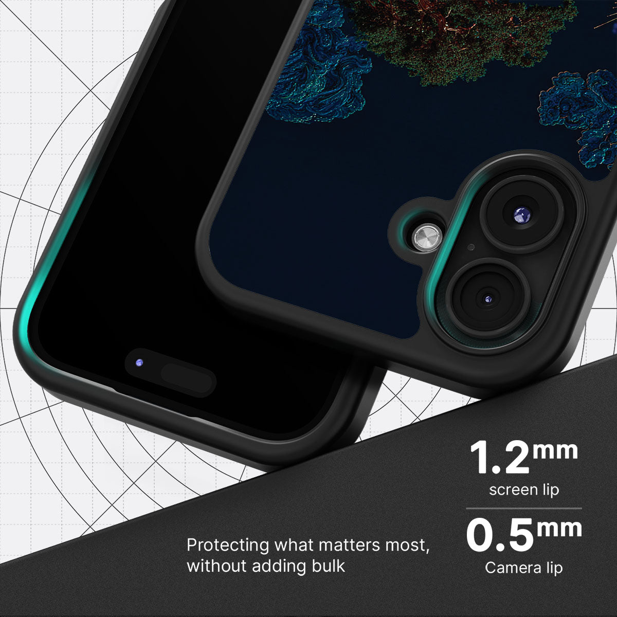 Quiet Moon slim iPhone 17 phone case