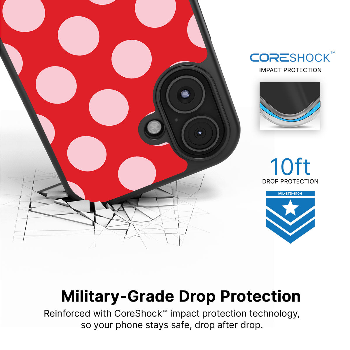 Rouge Blush - iPhone 17 Case #case type_core (magsafe), #case type_core (non magsafe)