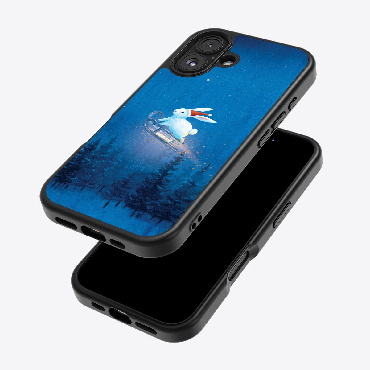 Santa Bunny - iPhone 17 Case #case type_core (magsafe), #case type_core (non magsafe)