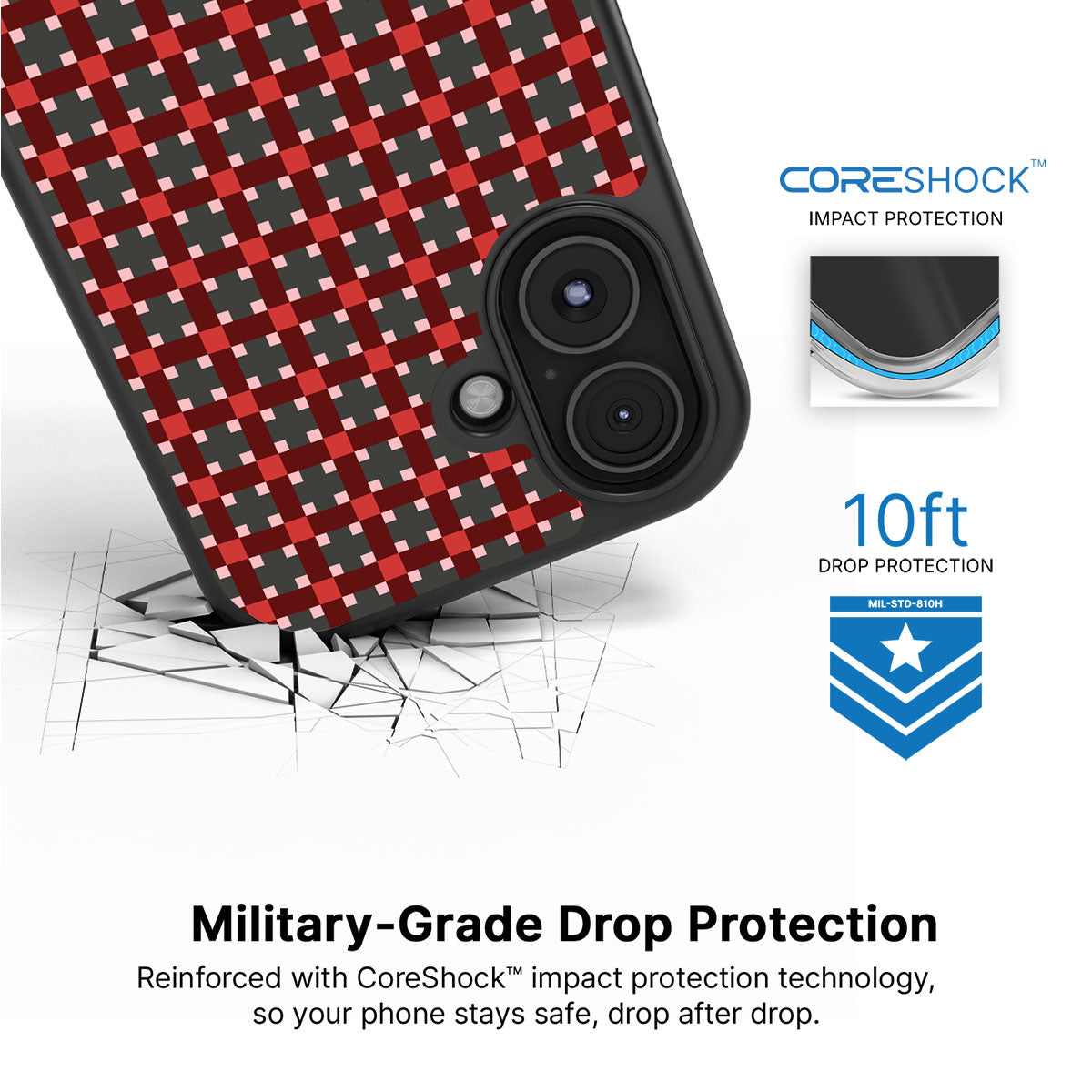 Sea of Rubies - iPhone 17 Case #case type_core (magsafe), #case type_core (non magsafe)