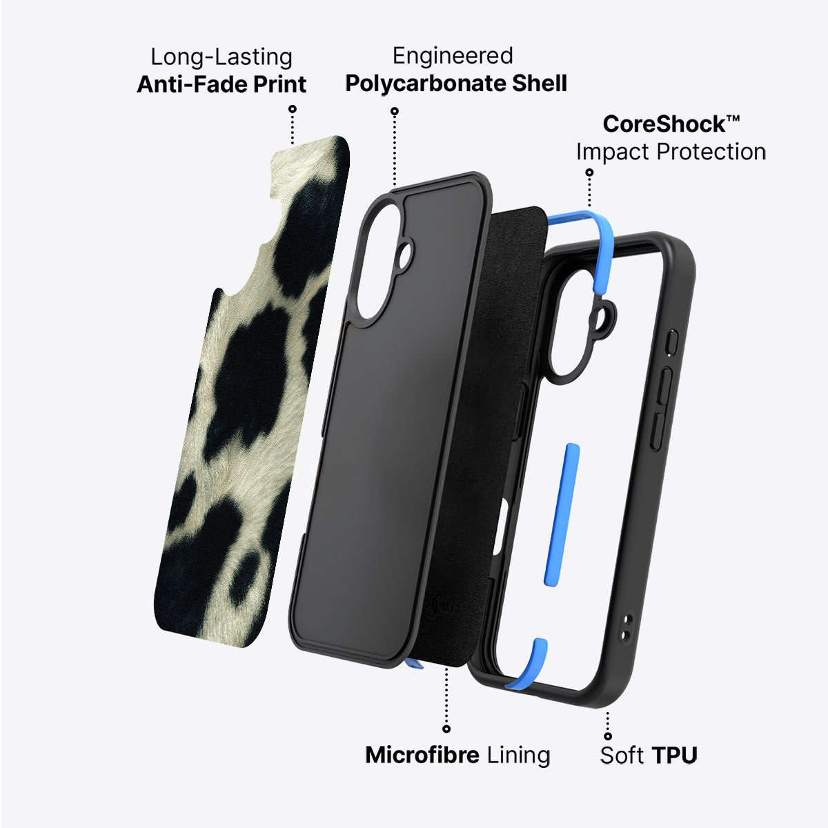 Swiss Cow - iPhone 17 Case  #case type_core (non magsafe)