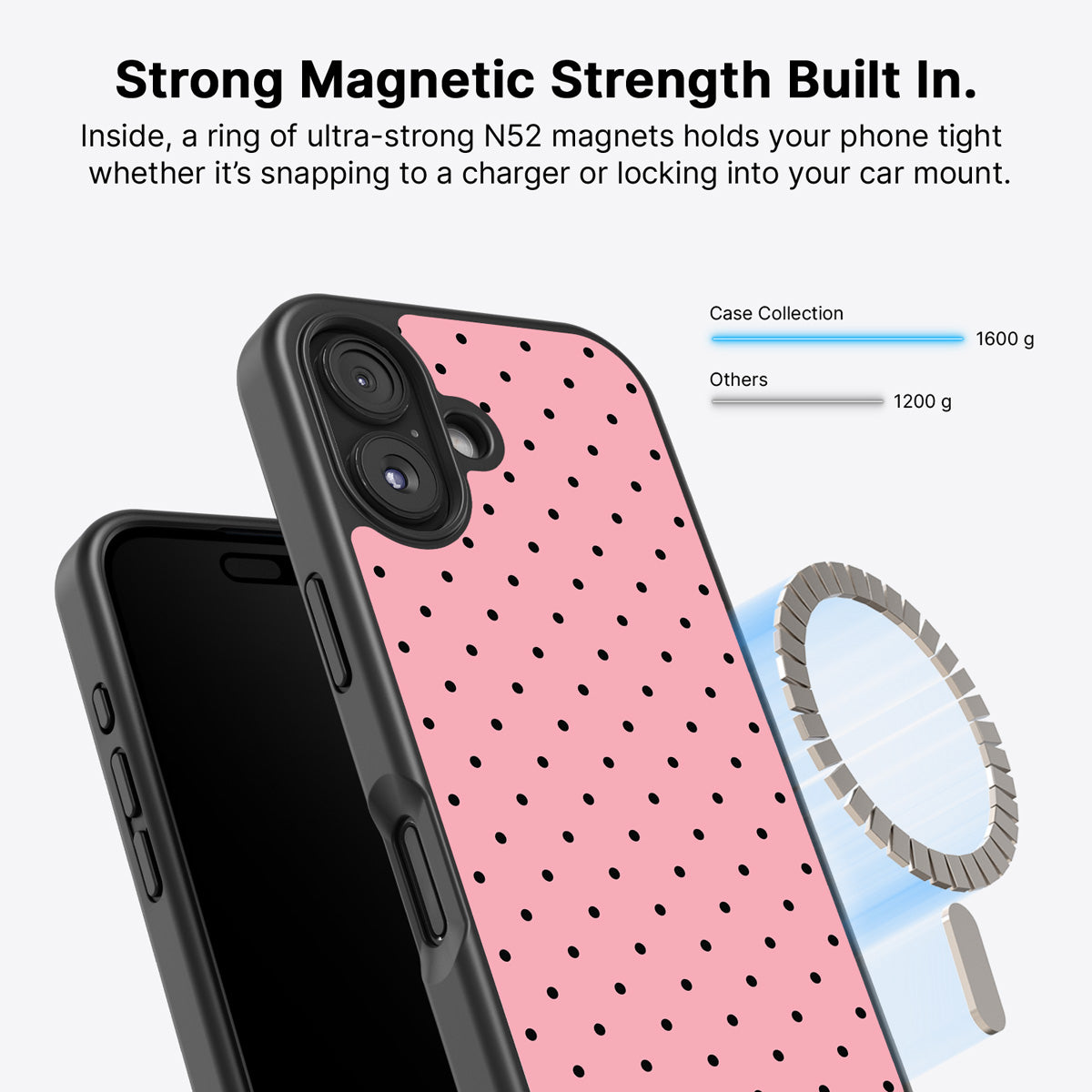 iPhone 17 MagSafe case – Veloria design