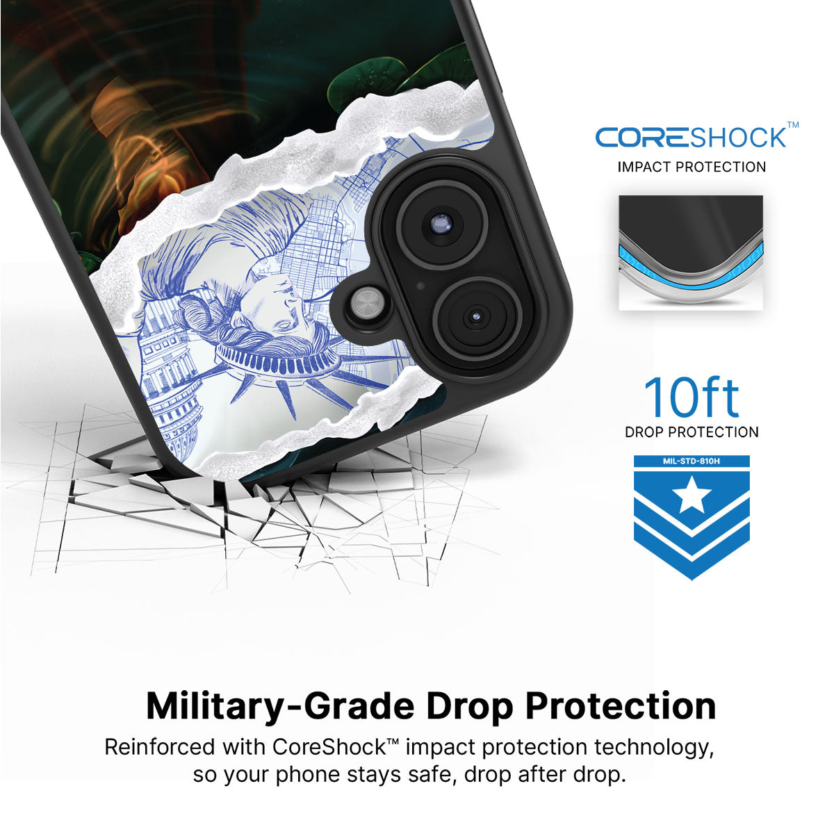 What is Liberty - iPhone 17 Case #case type_core (magsafe), #case type_core (non magsafe)