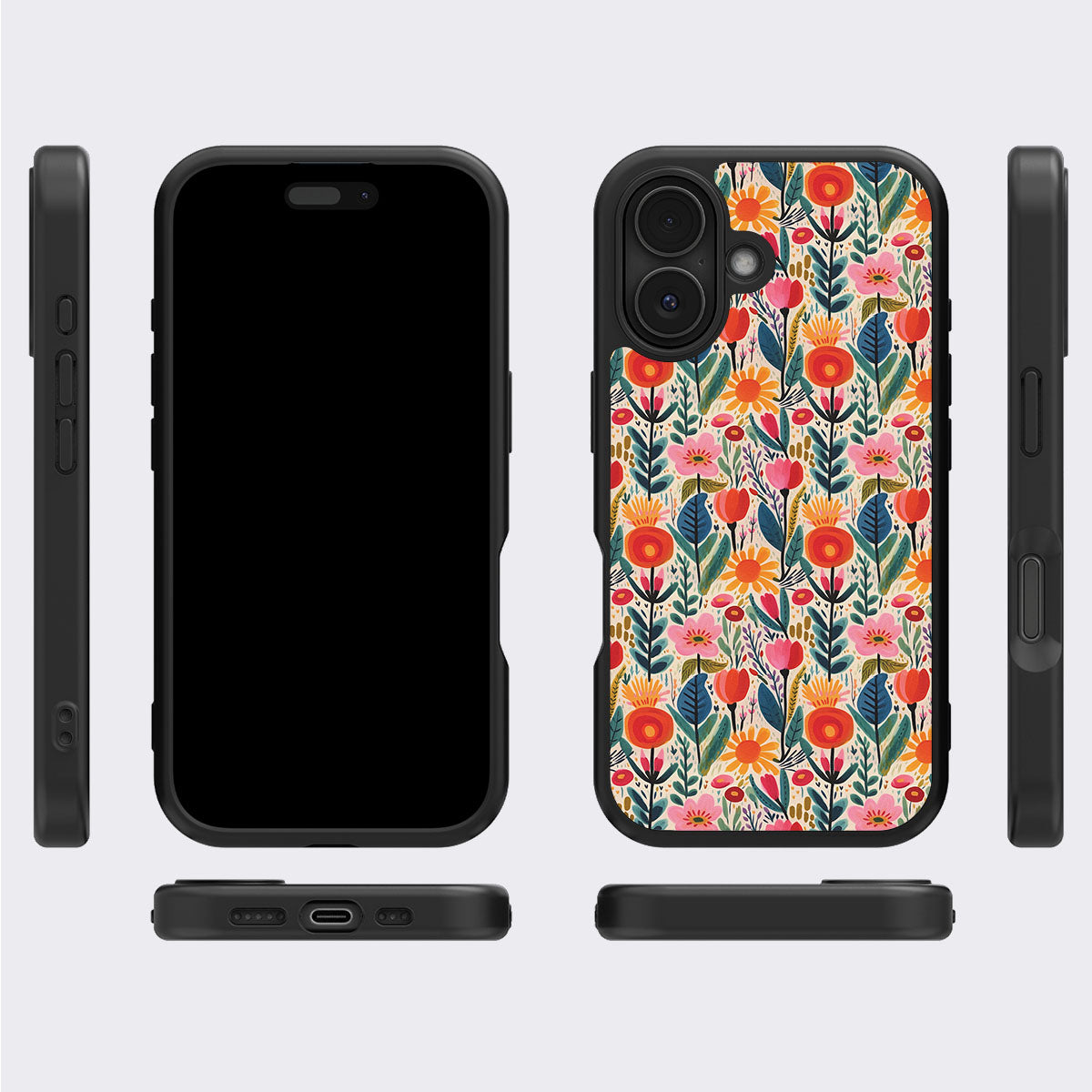 Wild Blossoms - iPhone 17 Case #case type_core (magsafe), #case type_core (non magsafe)