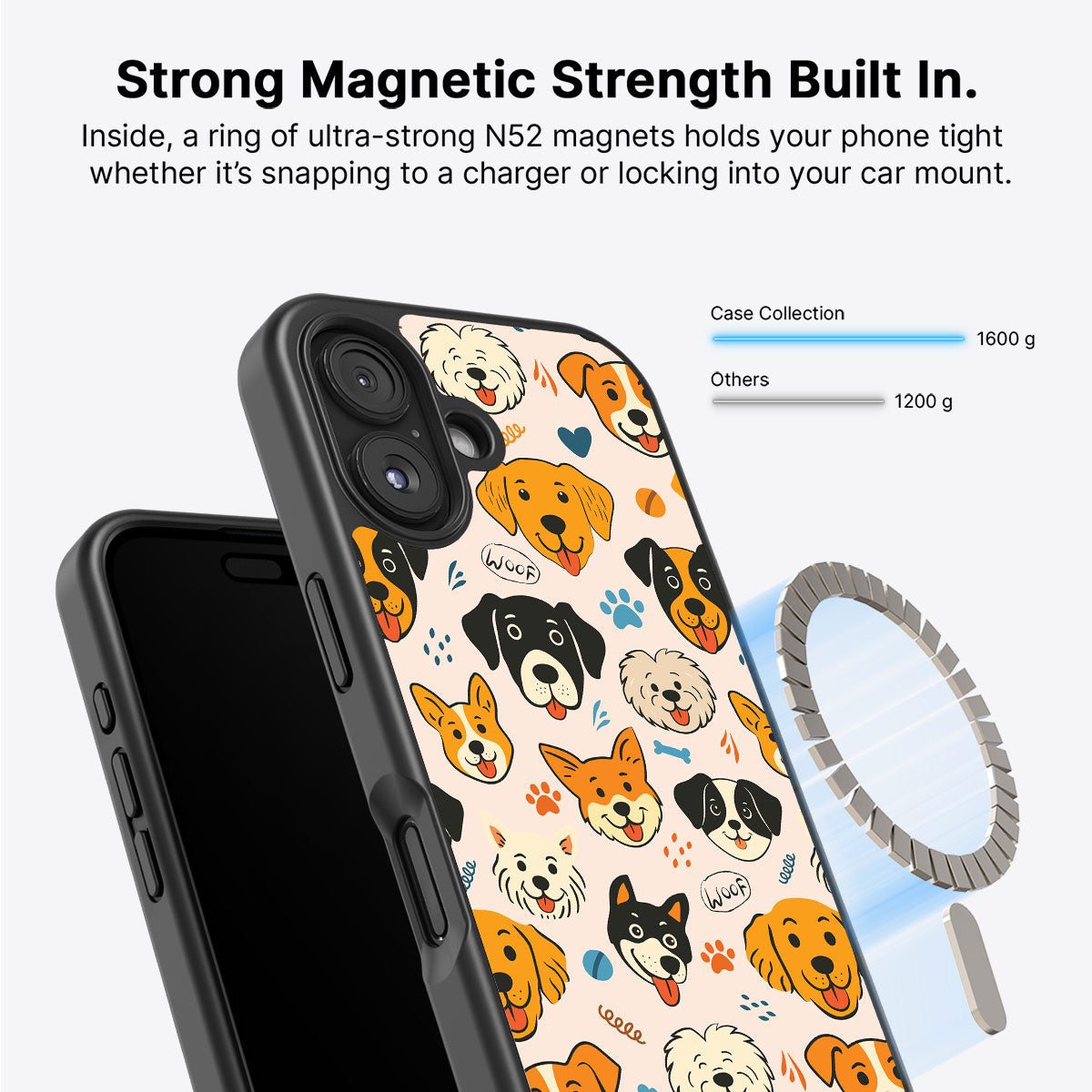 Woof Squad - iPhone 17 Case, #case type_core (magsafe)