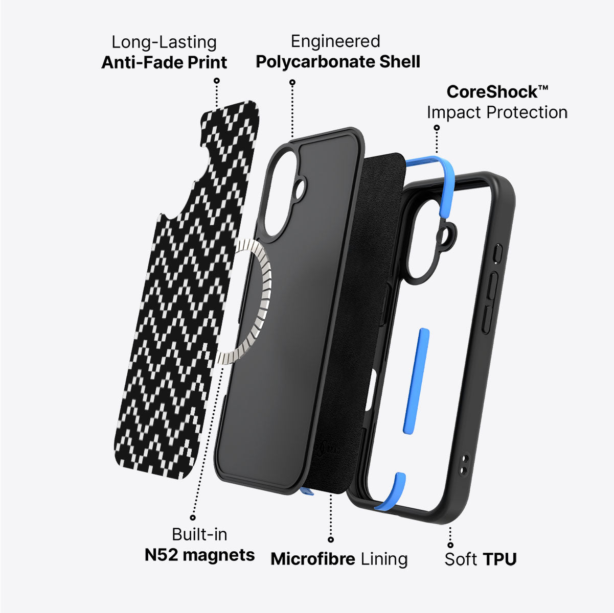 Zebra Downloading - iPhone 17 Case  #case type_core (magsafe)