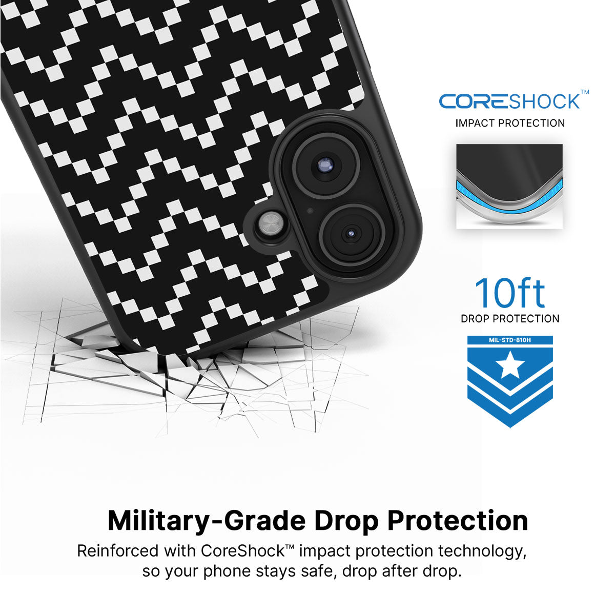 Zebra Downloading - iPhone 17 Case  #case type_core (magsafe), #case type_core (non magsafe)