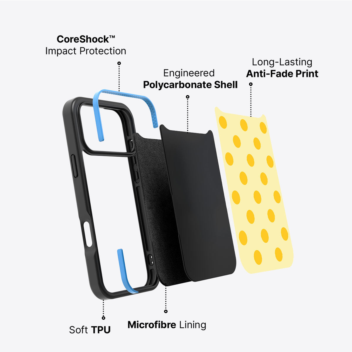 Bitter Lemoande - iPhone 17 Pro Case #case type_core (non magsafe)