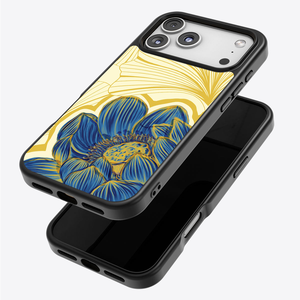 Blue Lotus - iPhone 17 Pro Case #case type_core (magsafe), #case type_core (non magsafe)
