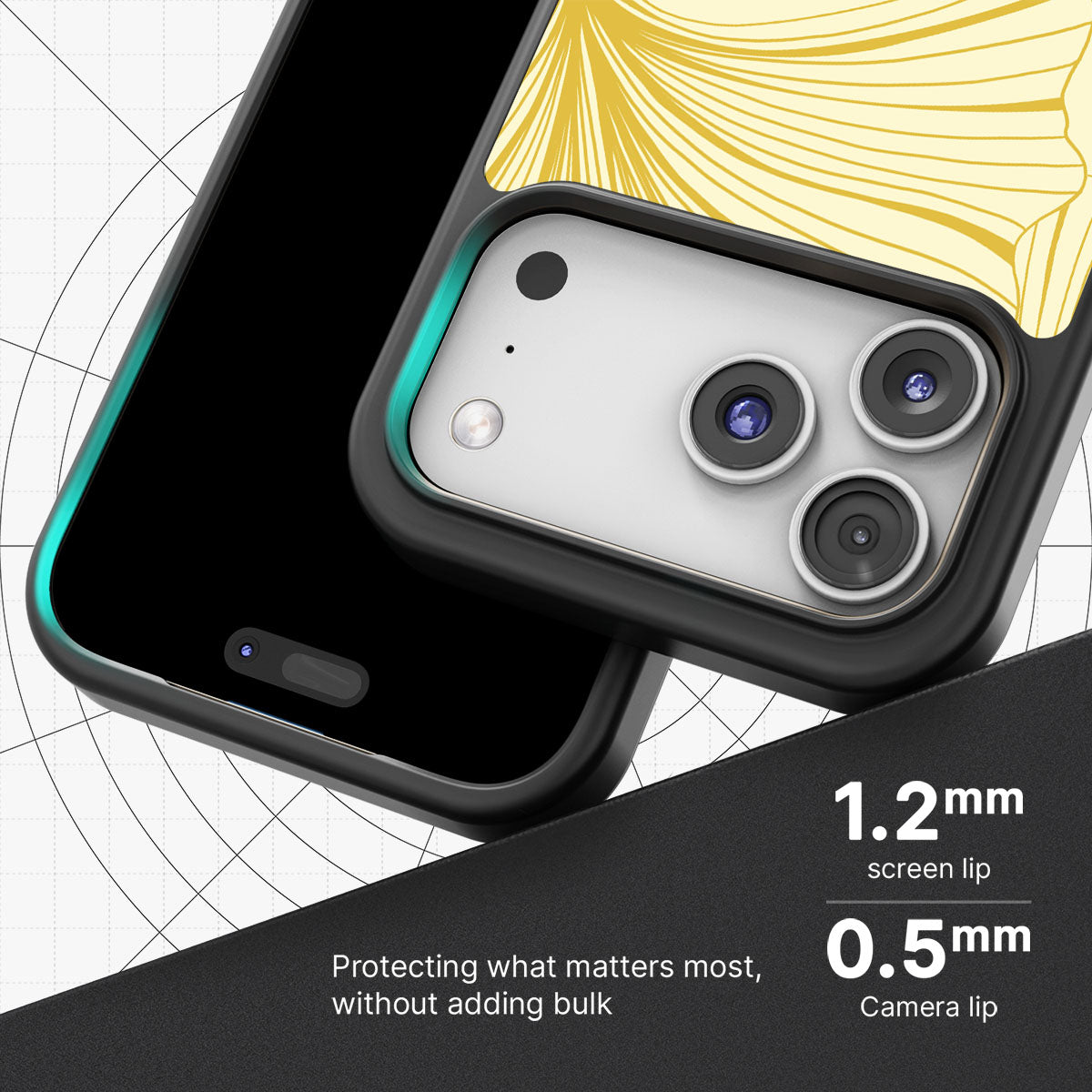 Blue Lotus - iPhone 17 Pro Case #case type_core (magsafe), #case type_core (non magsafe)