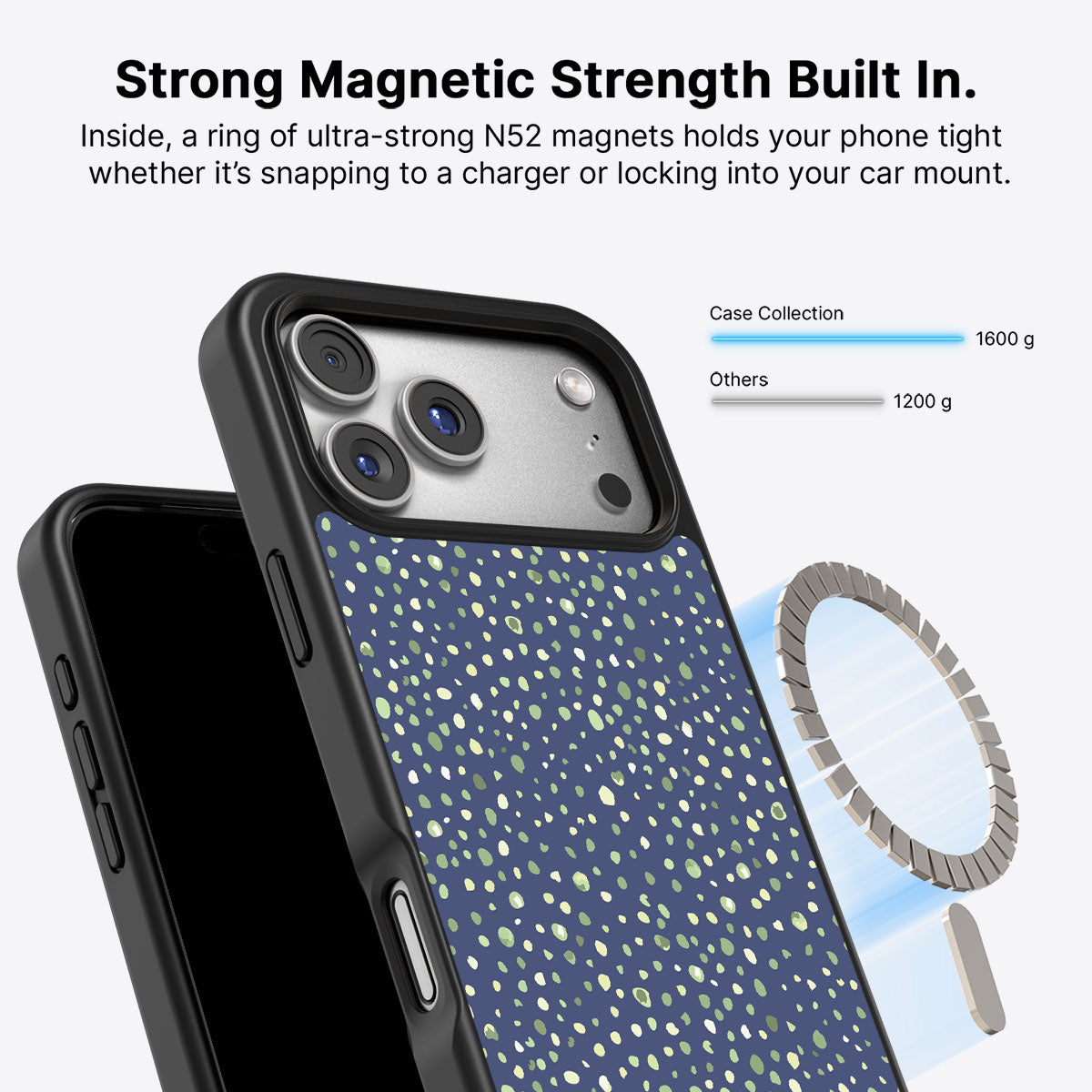 Blue Spring Dew - iPhone 17 Pro Case #case type_core (magsafe)