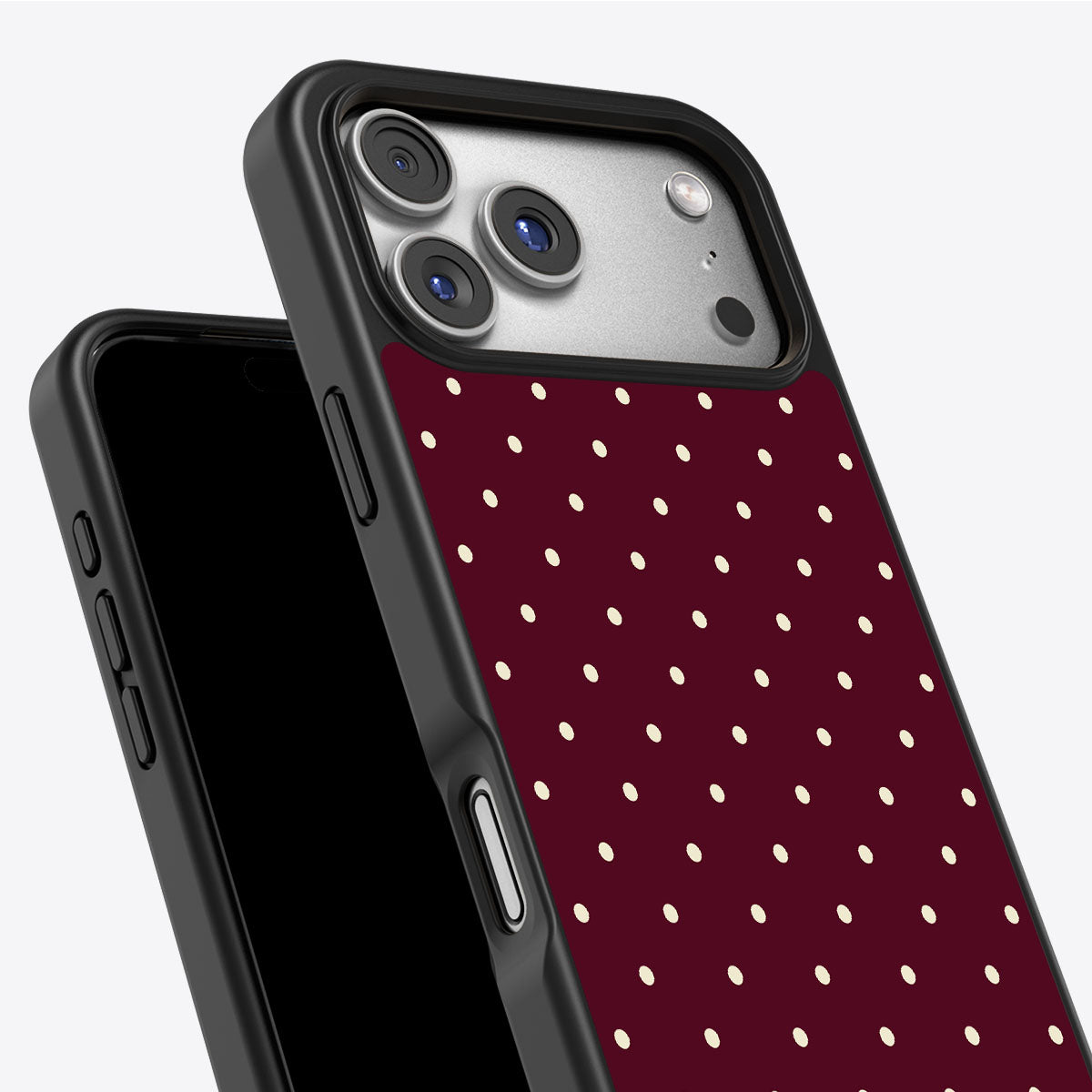 Burgundy Bloom - iPhone 17 Pro Case #case type_core (non magsafe)