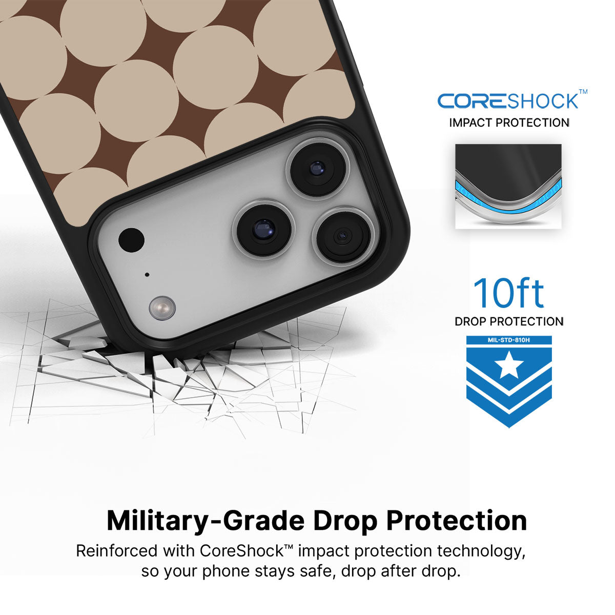 Caffe Latte - iPhone 17 Pro Case #case type_core (magsafe), #case type_core (non magsafe)