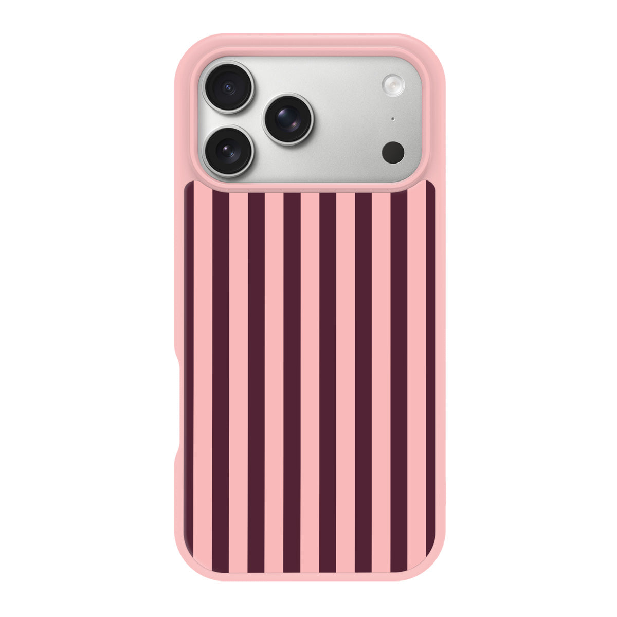 Claret Awning design back view – iPhone 17 Pro case