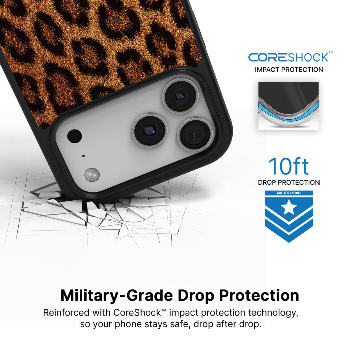 Classic Leopard - iPhone 17 Pro Case #case type_core (magsafe), #case type_core (non magsafe)