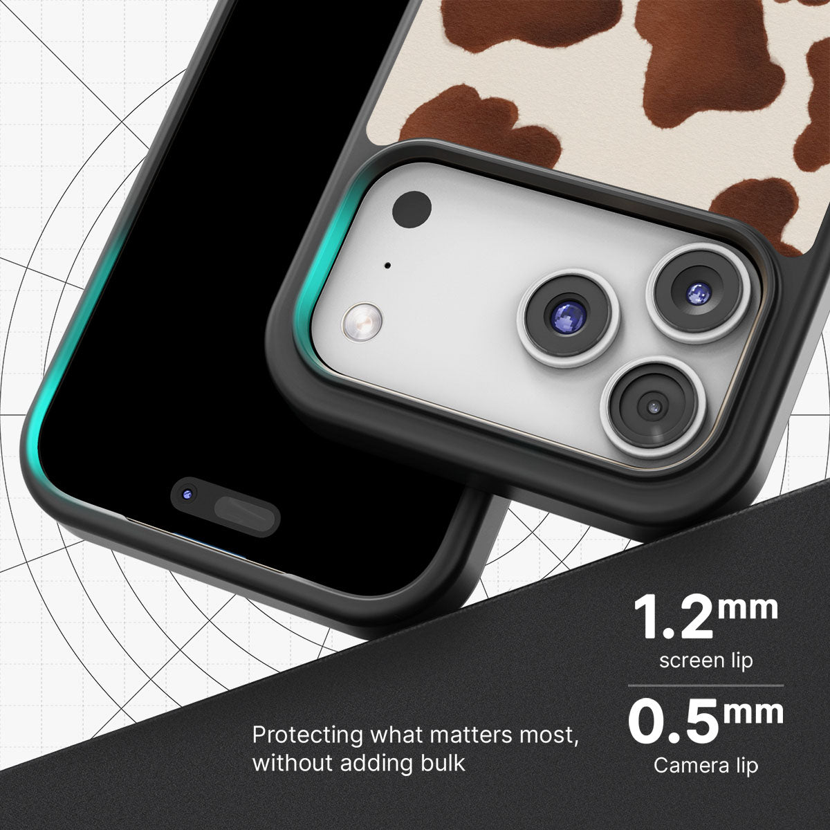 Cocoa Cow - iPhone 17 Pro Case #case type_core (magsafe), #case type_core (non magsafe)