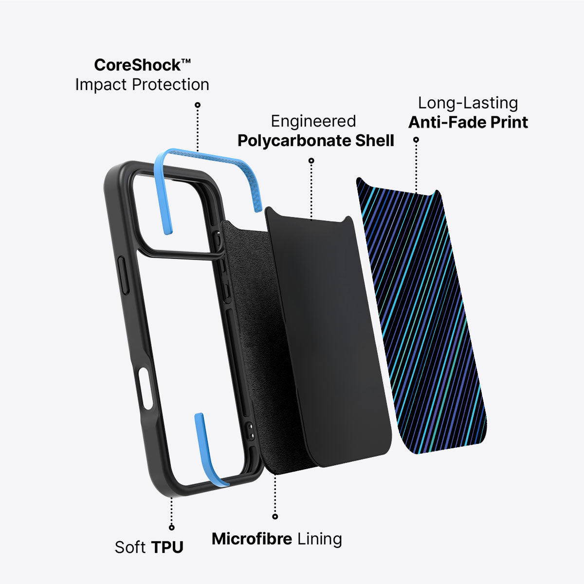 Corporate Code - iPhone 17 Pro Case #case type_core (non magsafe)