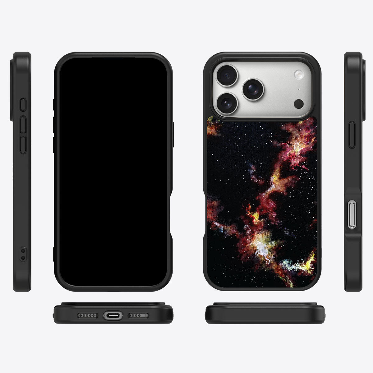 Cosmic Flare - iPhone 17 Pro Case #case type_core (magsafe), #case type_core (non magsafe)