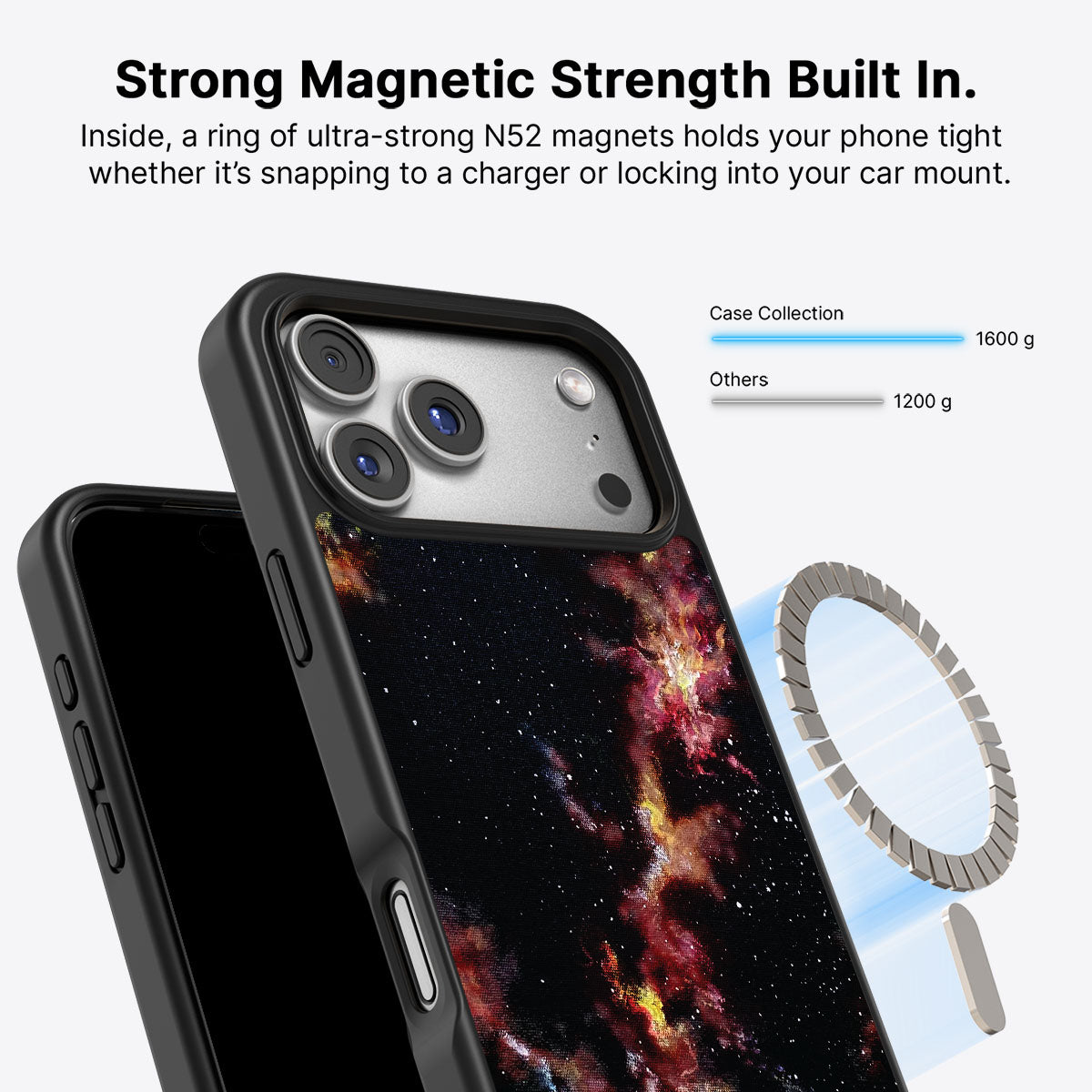 Cosmic Flare - iPhone 17 Pro Case #case type_core (magsafe)