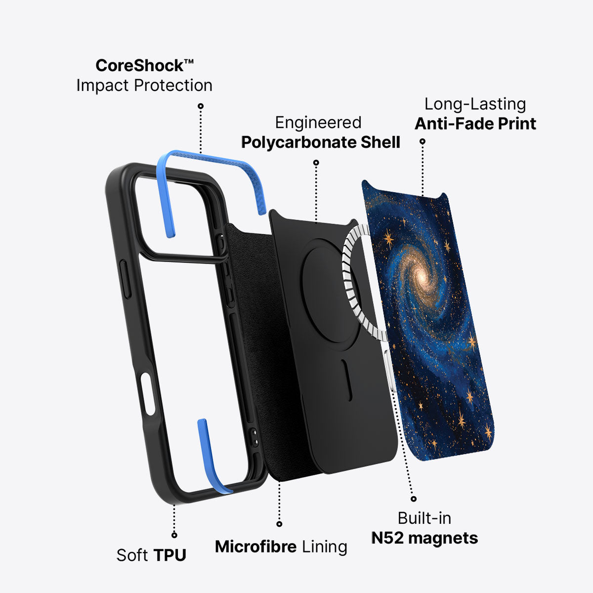 Cosmic Tide - iPhone 17 Pro Case