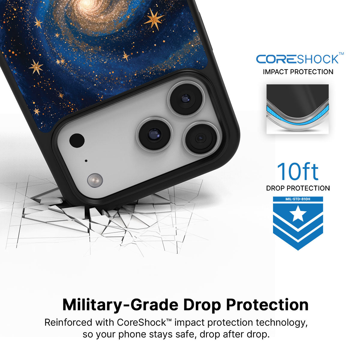 Cosmic Tide - iPhone 17 Pro Case