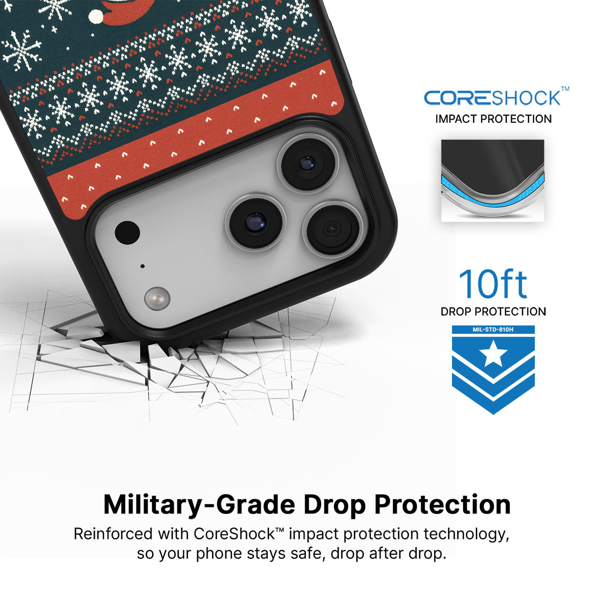 Cozy Christmas - iPhone 17 Pro Case #case type_core (magsafe), #case type_core (non magsafe)